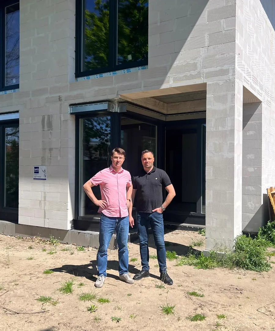 Zespół EASY OPEN na budowie domu jednorodzinnego